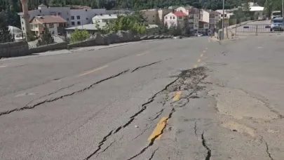 İspir’de heyelan: 70 ev boşaltıldı