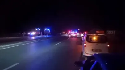 Bandırma’da feci trafik kazası: 1 ölü, 4 yaralı