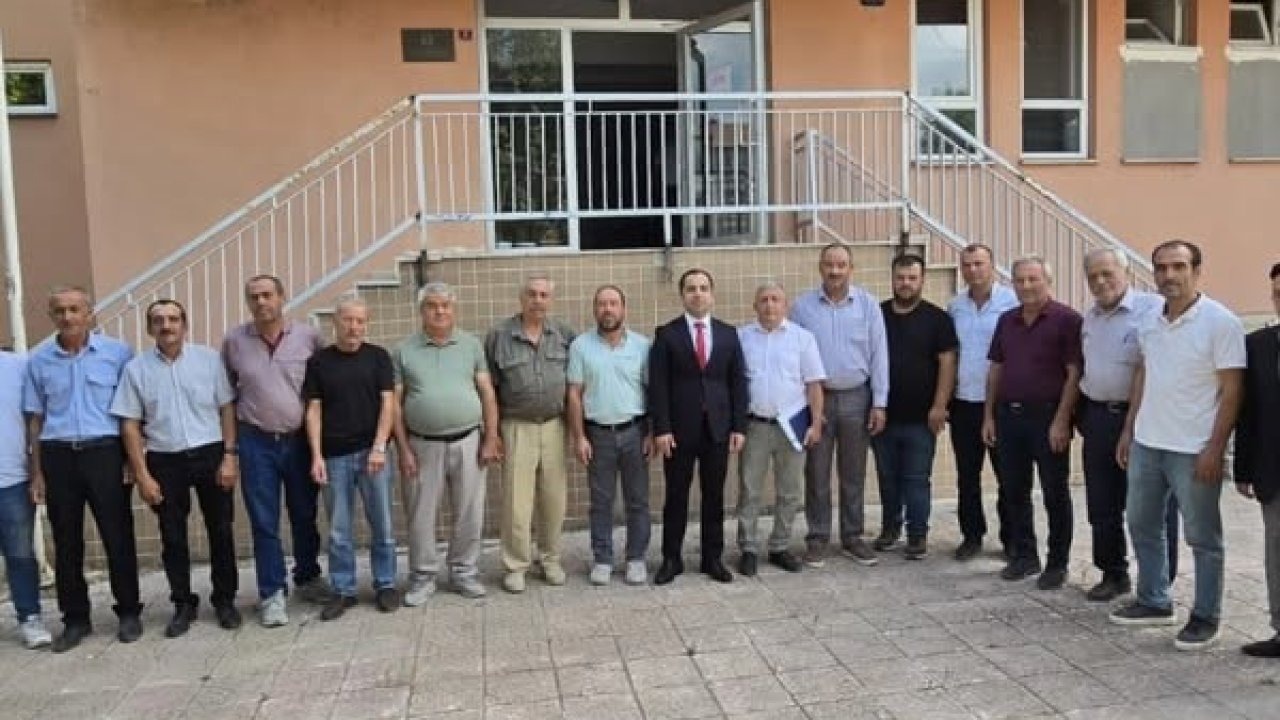 Yenipazar Kaymakamı Uçar, köy muhtarlarıyla bir araya geldi