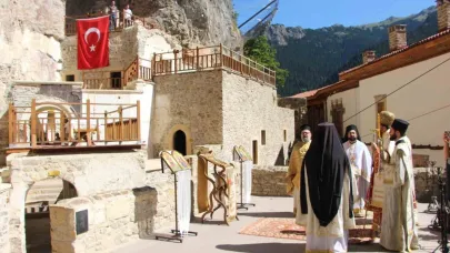 Sümela Manastırı’nda 12. ayin