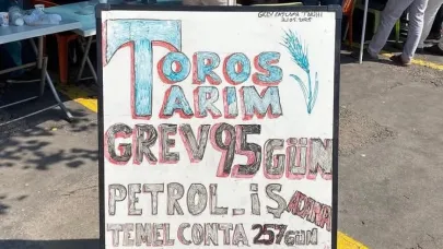 Toros Tarım işçileri 95 gündür grevde