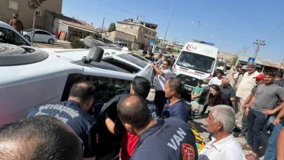 Van’da trafik kazası: 1 yaralı