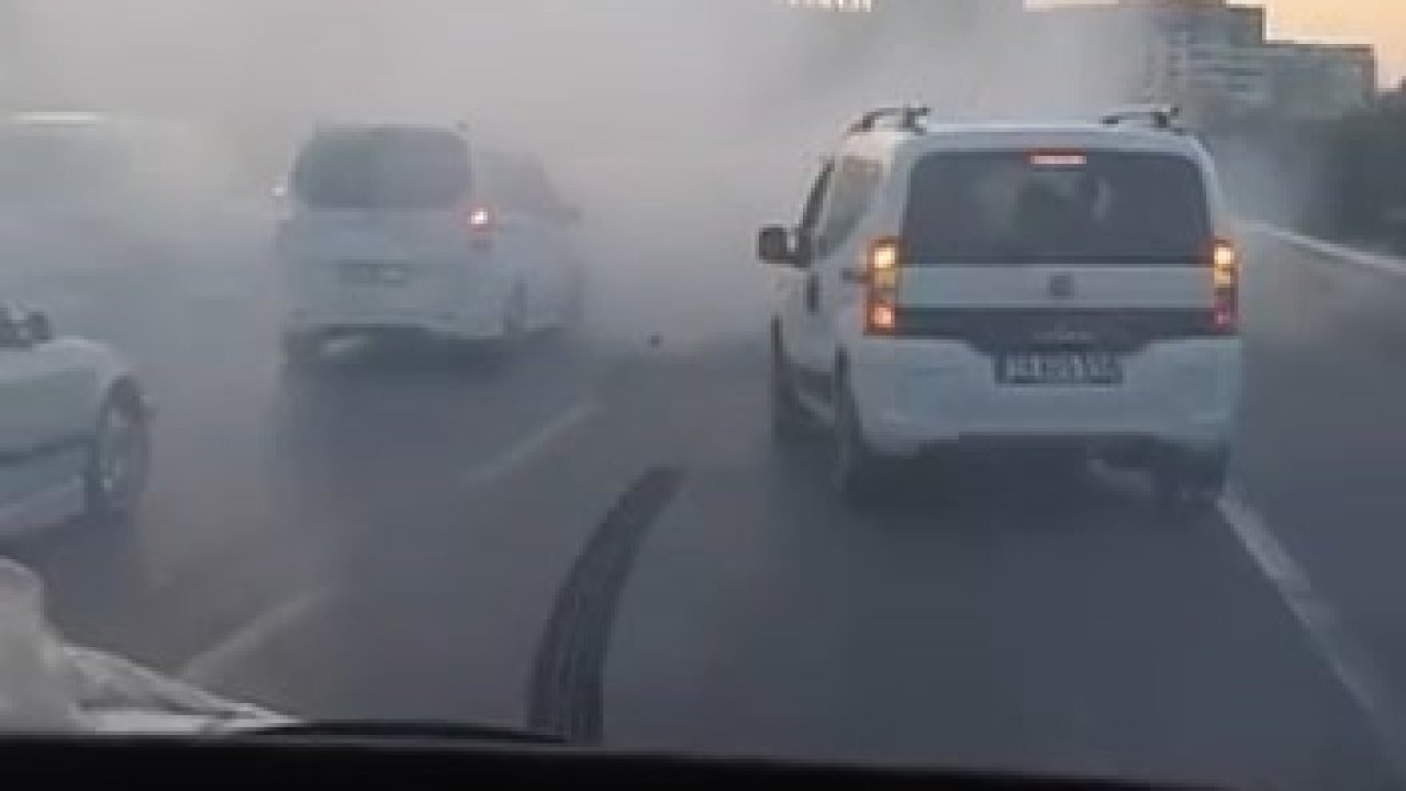 Düğün konvoyu, yine alışıldık görüntüler