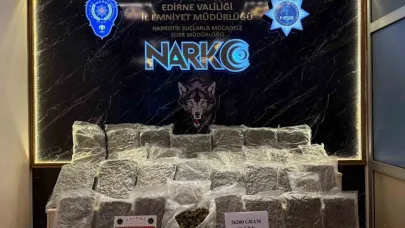 Kapıkule’de uyuşturucu operasyonu: 26 kilo skunk ele geçirildi