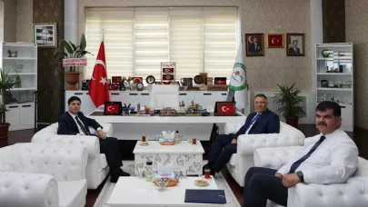 Aralık Kaymakamı Gülnar’dan Rektör Gürel’e Ziyaret