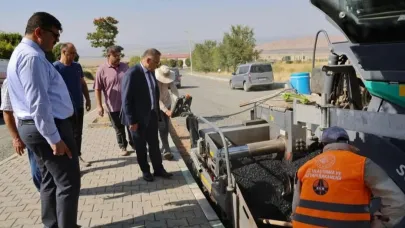 Üniversite Kampüsü Asfaltlanıyor
