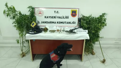 Kayseri’de 21 adet tarihi eser ele geçirildi: 1 gözaltı