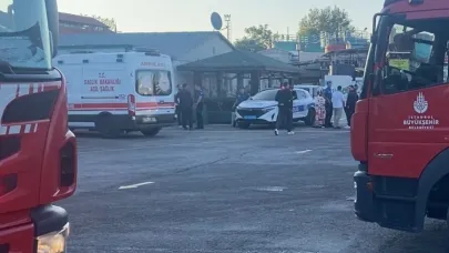 Haydarpaşa Limanı’ndaki gemi yangınında bir kişi sırtından hafif yaralandı