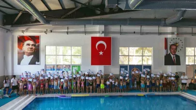 Aydın’da 500 kişi yüzme sertifikasını aldı