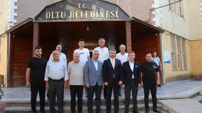 Bakan Yardımcısı Tarıkdaroğlu Oltu’da temaslarda bulundu