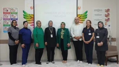 Bayburt’ta anne adaylarına ağız ve diş sağlığı eğitimi veriliyor