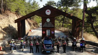 Jandarma’dan orman yangınlarına karşı sıkı denetim