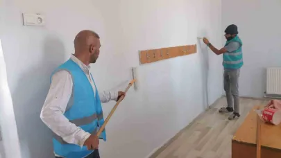 Yükümlüler denetimli serbestlik kapsamında okulları eğitim öğretim dönemine hazırlıyor