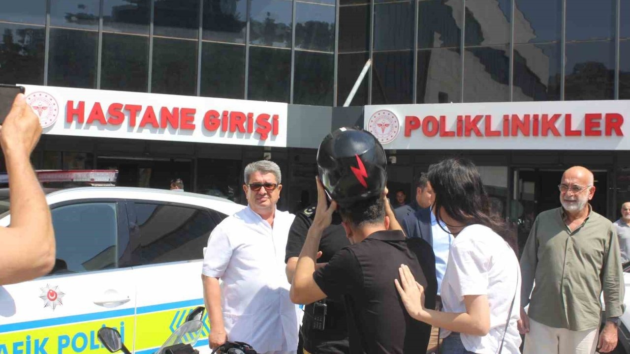Marmaris’te sürücülere kask uyarısı: ‘Kasksız kazalarda ölüm riski yüksek’