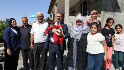 Vali Turan, Ortabucak Köyünü Ziyaret Etti
