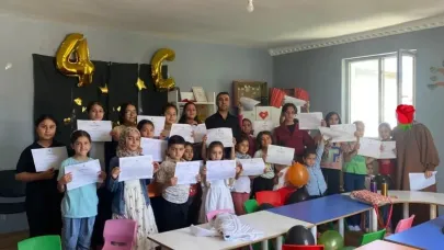 Minikler kur’an sevincini yaşadı