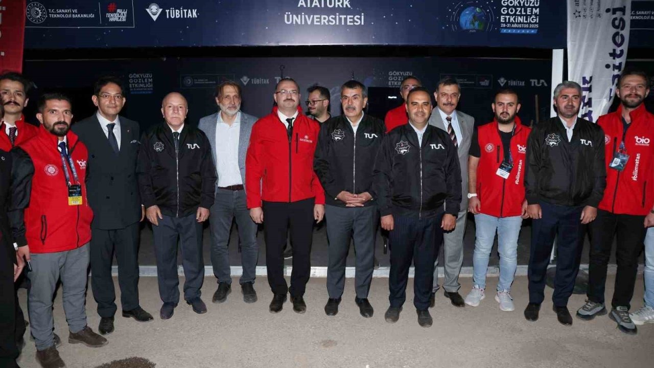 Atatürk Üniversitesi gökyüzü gözlem etkinliğinde yerini aldı