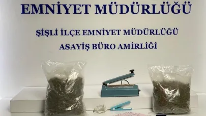 Şişli’de uyuşturucu operasyonu