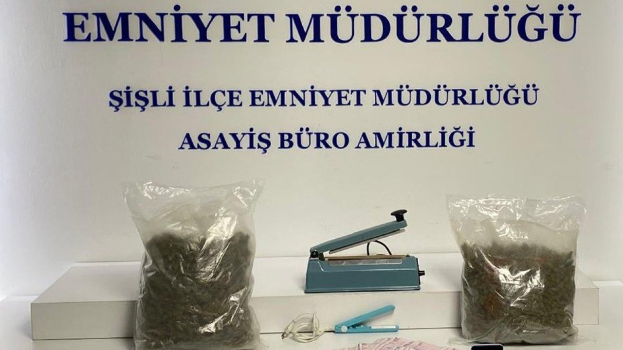 Şişli’de uyuşturucu operasyonu