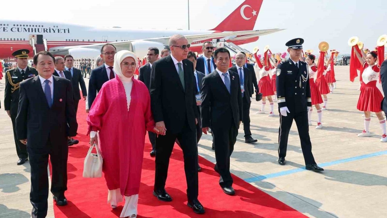 Cumhurbaşkanı Erdoğan Çin’de