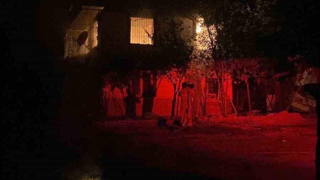 Kiracısının ölümüne neden olan ev sahibinin evi yandı