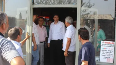 Kaymakam Fatih Erdoğan’dan Aşağıalican ve Ortaalican köylerine ziyaret