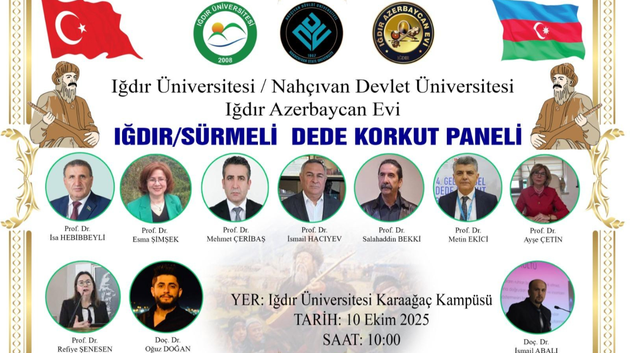 Iğdır ve Nahçıvan Üniversitelerinden “Dede Korkut” Paneli