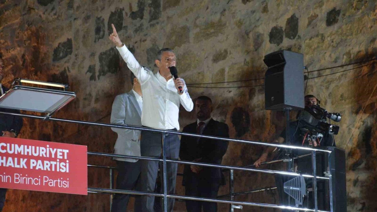 CHP Genel Başkanı Özel’den ilginç tespit: CHP’li başkanların yönettiği Sinop son sırada