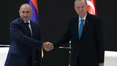 Cumhurbaşkanı Erdoğan, Ermenistan Başbakanı Paşinyan’ı kabul etti