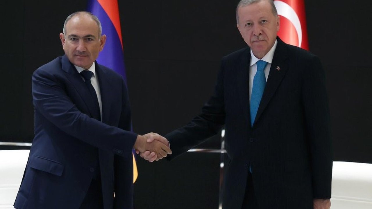 Cumhurbaşkanı Erdoğan, Ermenistan Başbakanı Paşinyan’ı kabul etti