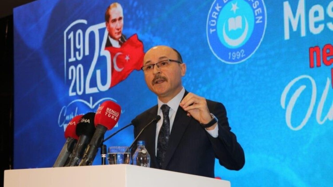 Türk Eğitim-Sen Başkanı Geylan: "Atamaları KPSS sıralamasına göre yapın"