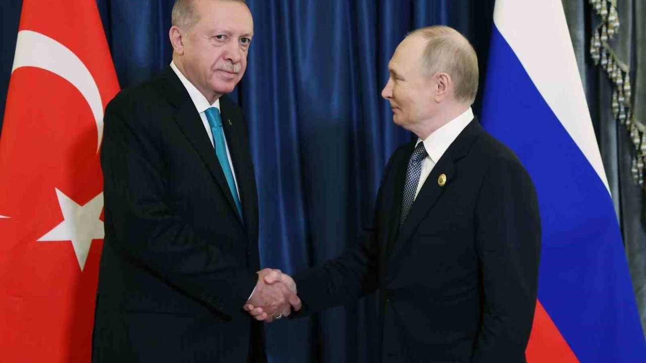 Cumhurbaşkanı Erdoğan, Putin ile görüştü
