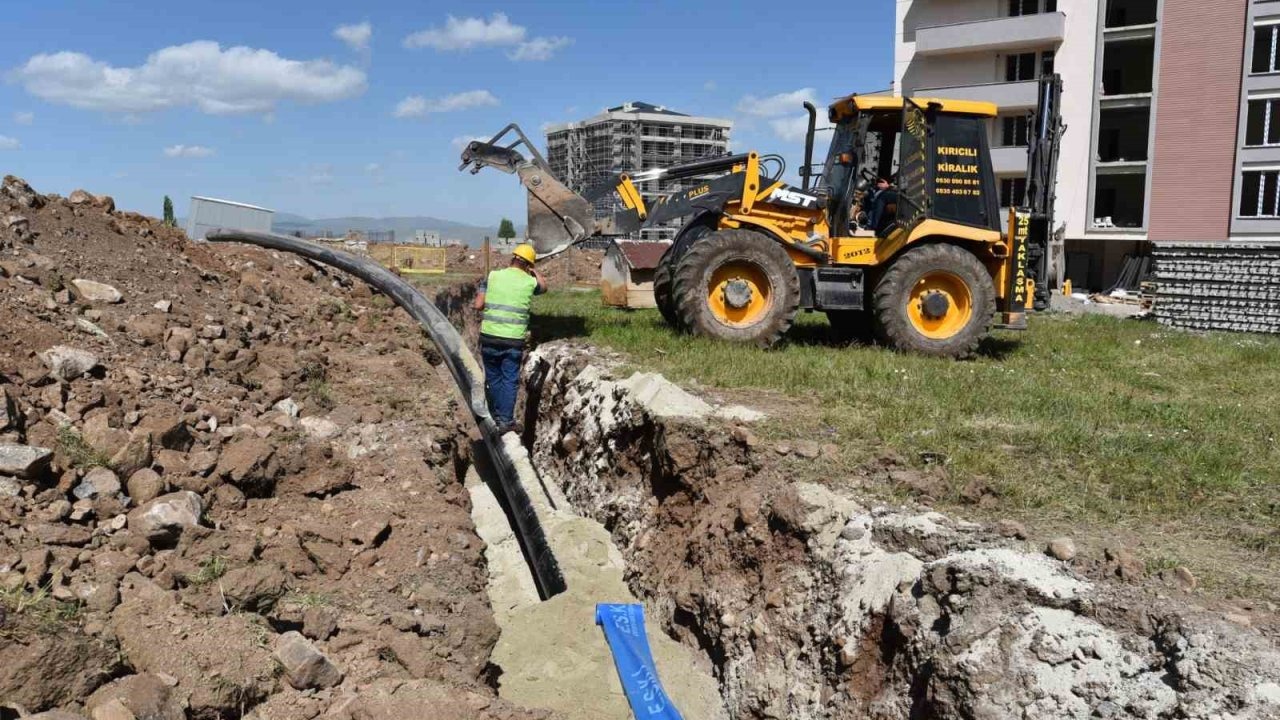Büyükşehir altyapı çalışmaları aralıksız devam ediyor