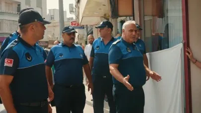Kozan Belediyesi kaldırımları işgal edenlere ceza yazdı