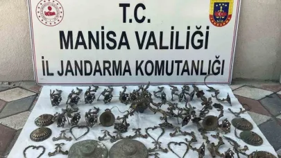 Jandarmadan kaçak kazı yapan 10 kişiye suçüstü