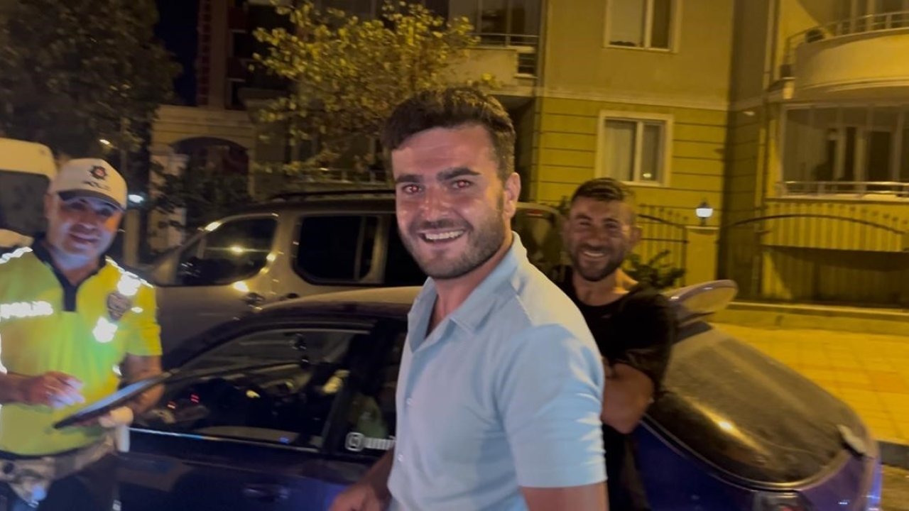Tekirdağ’da alkollü sürücü kovalamaca sonucu yakalandı, ilk kez ehliyetini kaptırdığı polisi tebrik etti