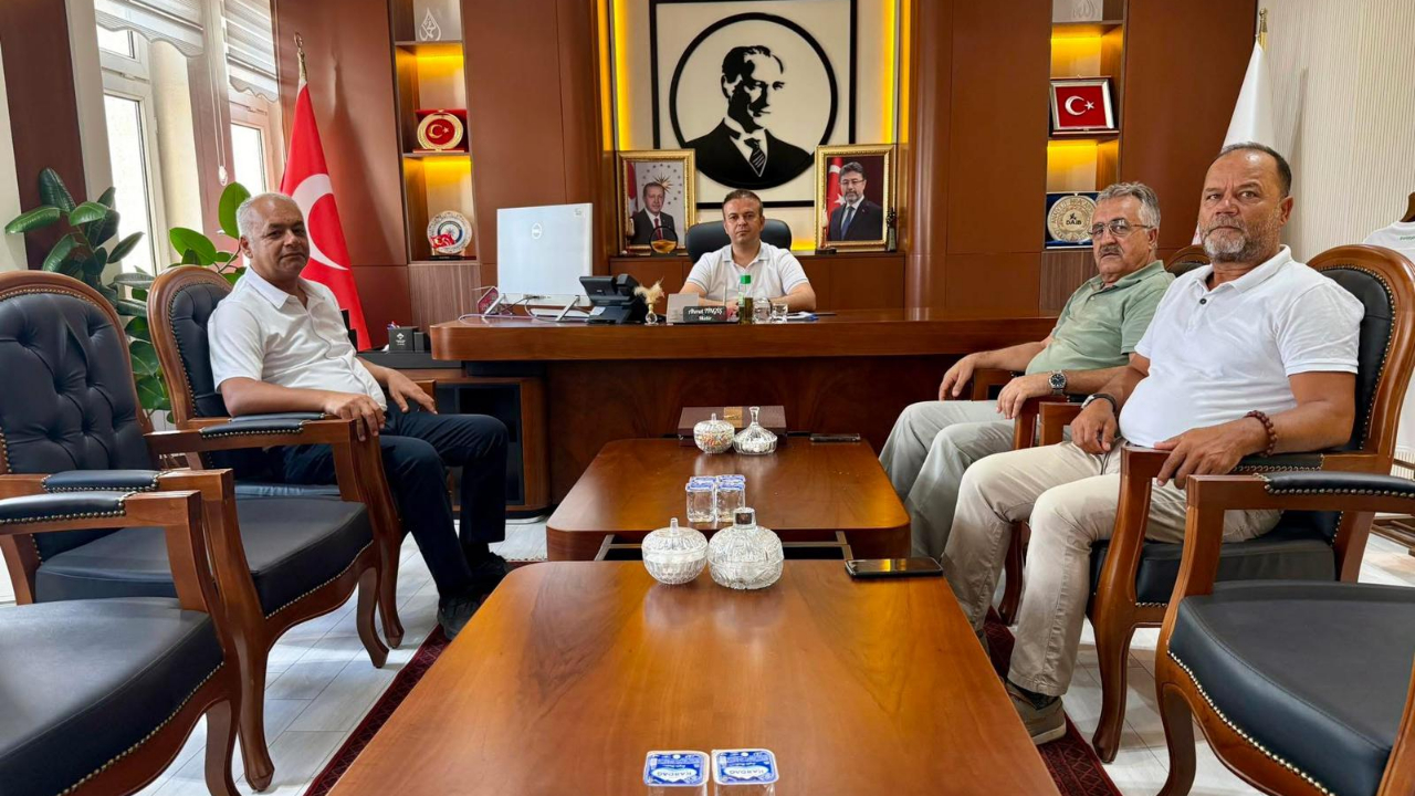 Ziraat Odası Başkanlarından İl Müdürü Tingiş’e Ziyaret