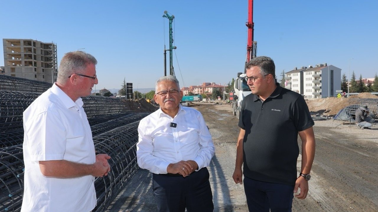 Başkan Büyükkılıç’tan Meteoroloji Katlı Kavşağı Projesi’ne yakın takip