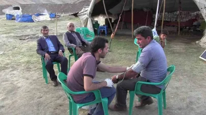 Siirt’te göçer vatandaşlara yaylada sağlık hizmeti