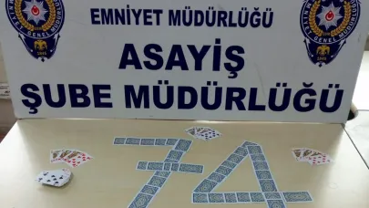 Bartın’da kumar baskını