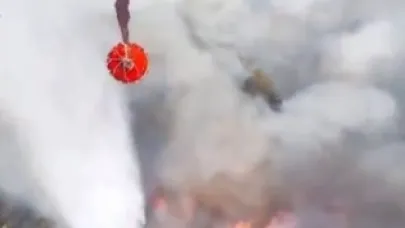 Kastamonu ve Karabük’teki yangınlara havadan müdahaleler sürüyor