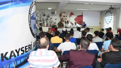 Kayseri U16 Ligi fikstürü çekildi