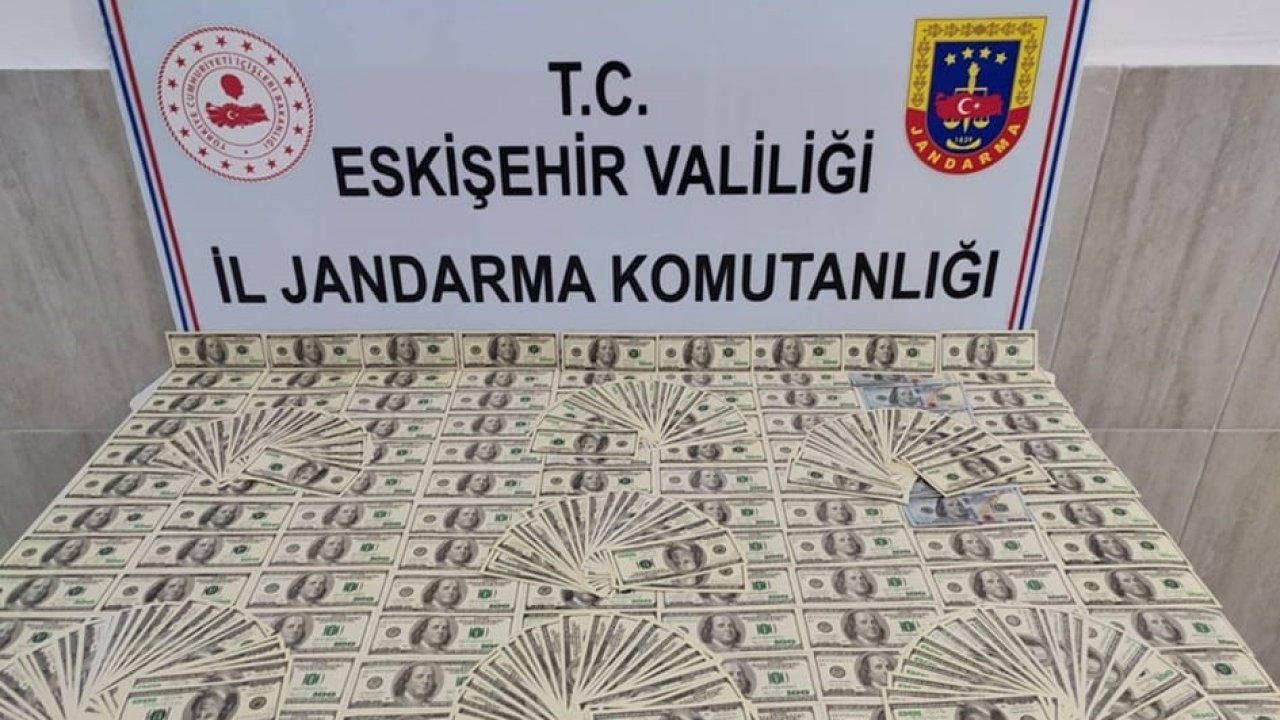 Piyasa değeri yaklaşık 1 milyon TL olan sahte dolarlar ele geçirildi