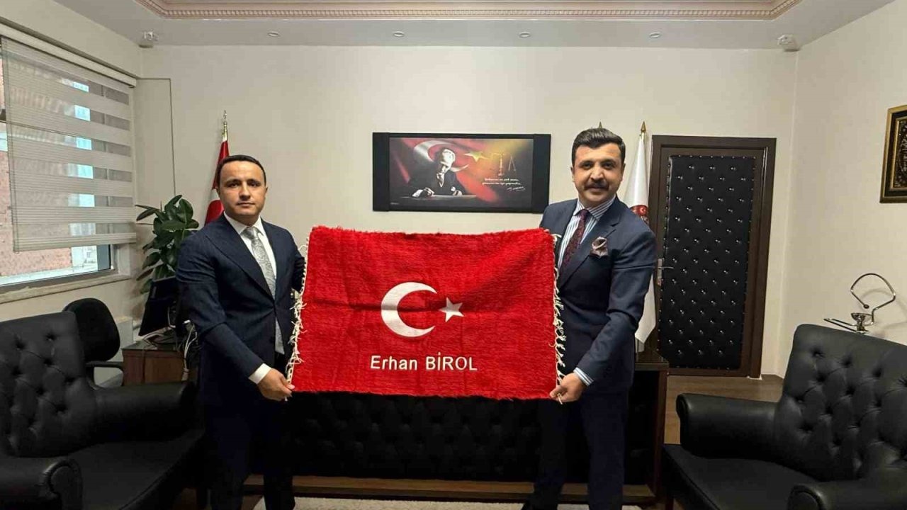 Ağır Ceza Mahkemesi Başkanı Çatlı, Başsavcı Birol ile bir araya geldi