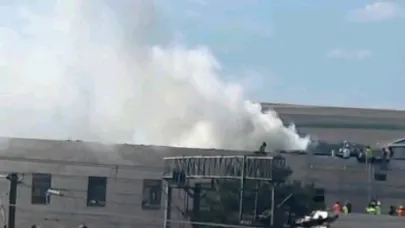 Kapıkule Gar Binası’nda yangın paniği