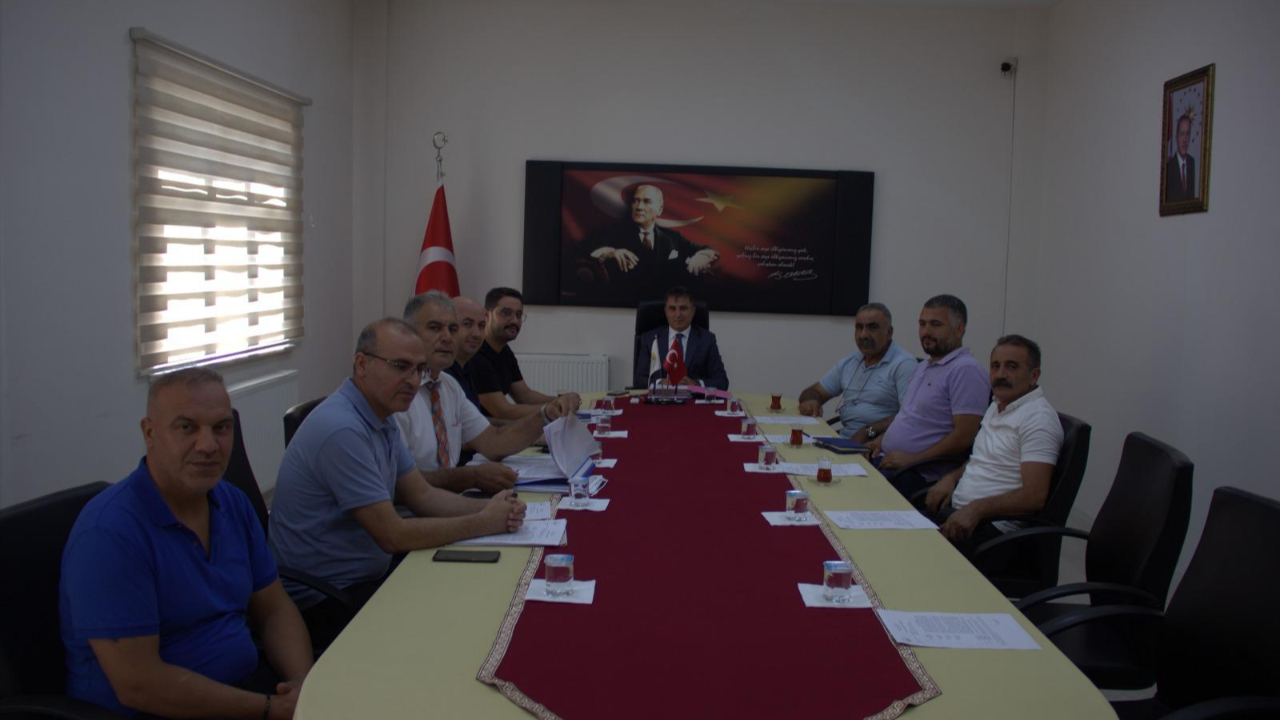 Iğdır İl Encümen Toplantısı Gerçekleştirildi