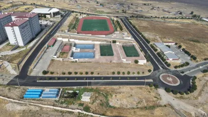 Iğdır Üniversitesi Kampüs Yolları Asfaltlandı