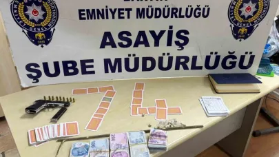 Kumar baskınımda 28 kişiye toplamda 258 bin TL para cezası kesildi