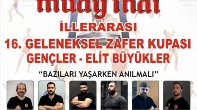 Manisa’da Muaythai Turnuvası heyecanı yaşanacak