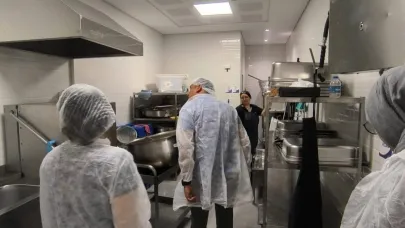 Köşk’teki işletmelerin yemekhaneleri denetlendi